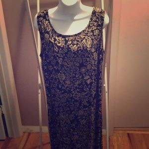 Studio JPR Sleeveless Dress with Sweater, size L